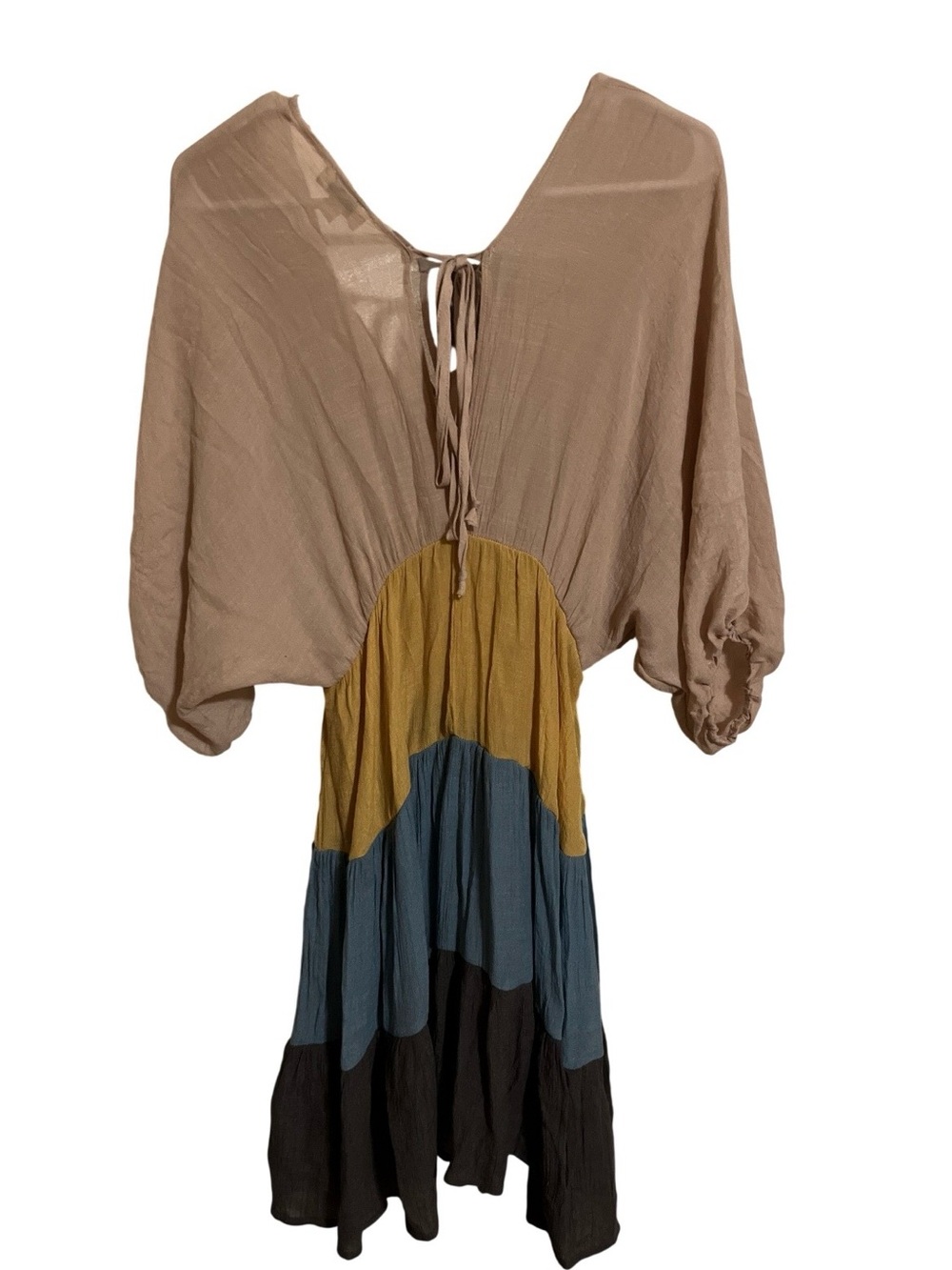 Umgee Blush Pink Flowing Boho Dress
